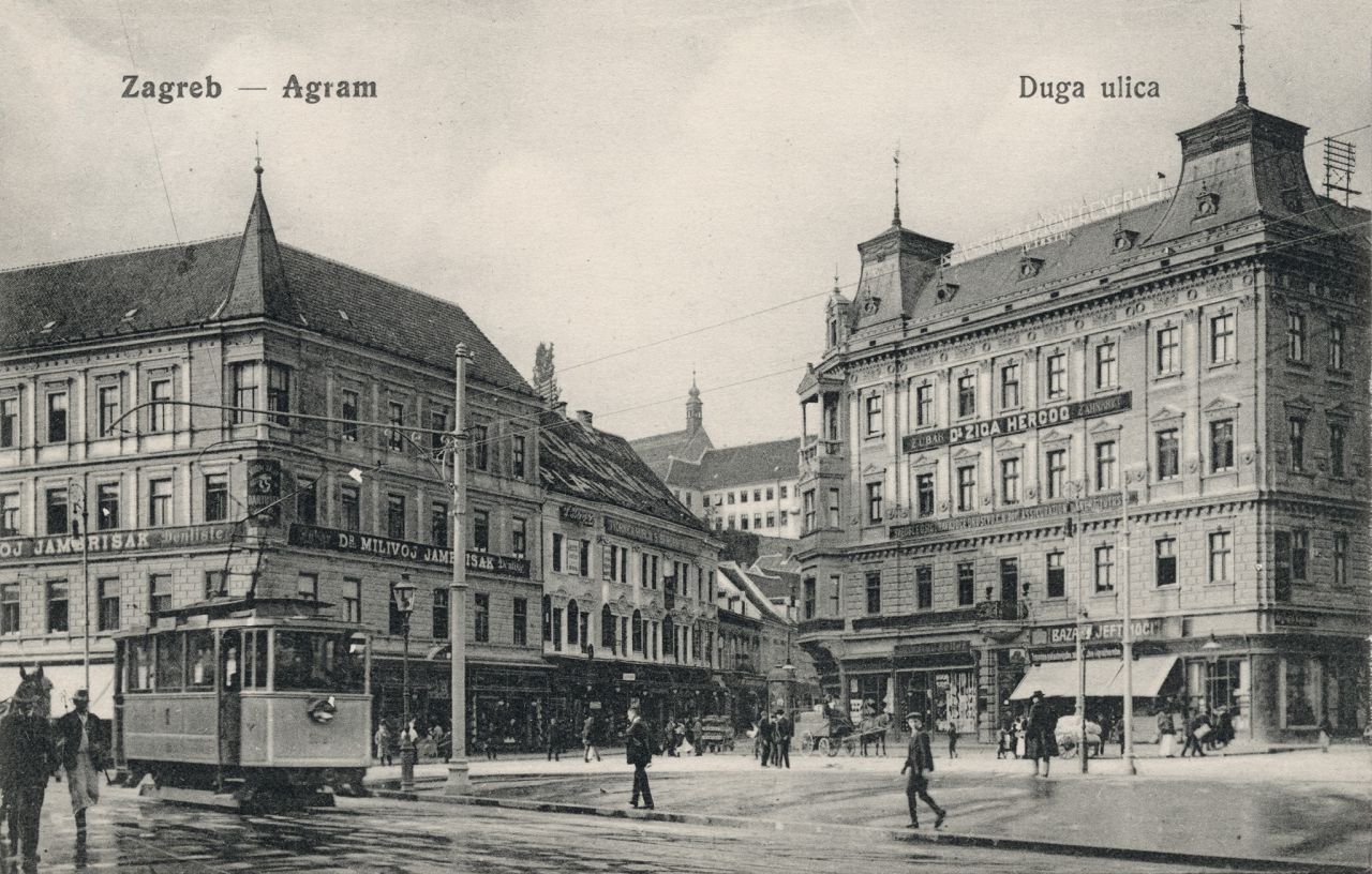 Trg bana Jelačića 1915. godine